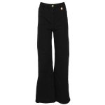 Clothing ELISABETTA FRANCHI  PALAZZO JEANS WITH LOGO DETAILS