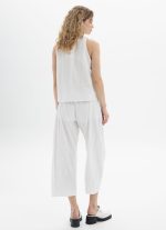 New Collection BLACK & BLACK SLEEVELESS HIGH NECK TOP