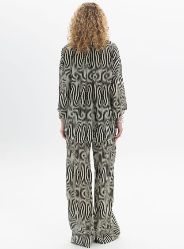 New Collection BLACK & BLACK RELAXED PRINTED SET