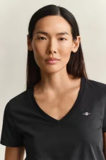 Clothes GANT V-NECK SHIELD T-SHIRT