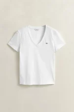 Clothes GANT V-NECK SHIELD T-SHIRT