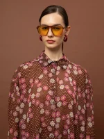 Clothes WE ARE OVERSIZED CHIFFON SHIRT