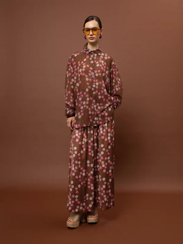 Clothes WE ARE OVERSIZED CHIFFON SHIRT