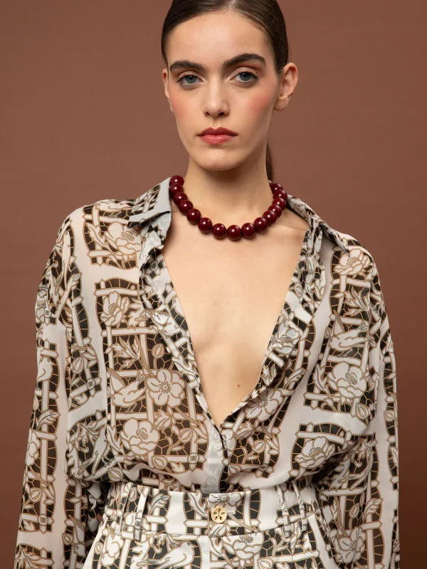 Clothes WE ARE OVERSIZED CHIFFON SHIRT