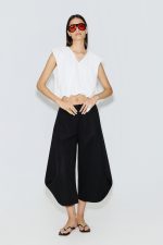 Clothes AVANT GARDE  V-NECK  CROP TOP