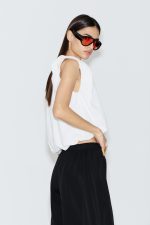 Clothes AVANT GARDE  V-NECK  CROP TOP