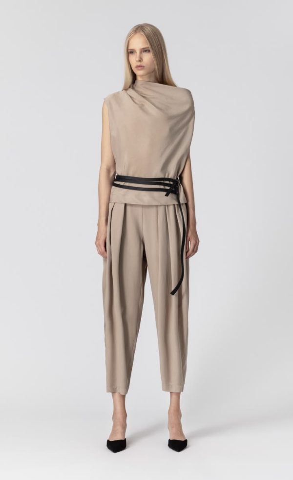 Clothes LOTUS EATERS DARSIN BLOUSE IN STONE