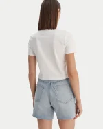 New Collection CALVIN KLEIN JEANS YAF T-SHIRT A-SS LOGO CROPPED TEE