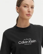 New Collection CALVIN KLEIN JEANS T- SHIRT NYC LOGO CLASSIC FIT