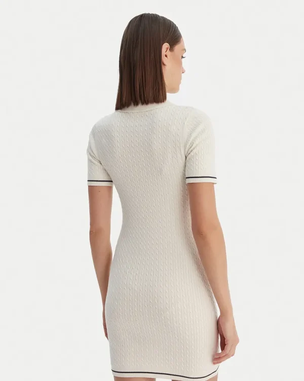 New Collection CALVIN KLEIN JEANS MICROCABLE MINI DRESS
