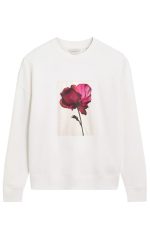 New Collection TED BAKER TONNIE FLORAL PATCH DETAIL SWEATSHIRT