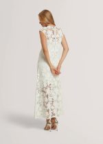 New Collection TED BAKER ZINHA CROCHET KNIT MIDI DRESS