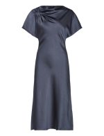 New Collection TED BAKER DASCHA DRAPED NECK BIAS MIDI DRESS