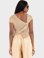 Clothes KOURBELA KNIT TOP – SPARKLING STAPLES