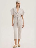 Clothing INNOCENT WOMEN’S JACKET WITH BELT AND CROPPED TROUSER