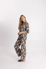 Clothes OPEN FASHION SUMMER SET  WITH ABSTRACT DESIGNS & BUTTONS