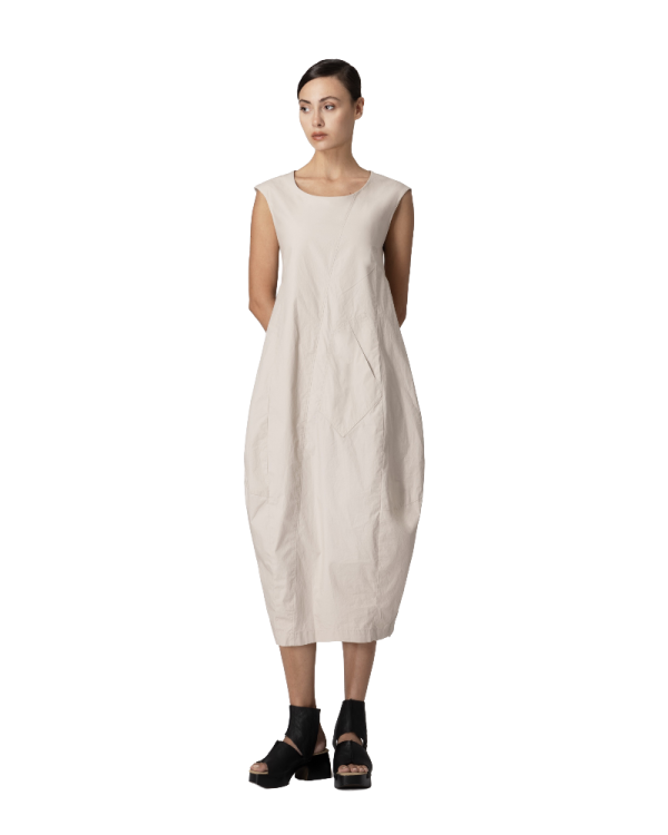New Collection LOTUS EATERS DRESS CAPPUCCINO
