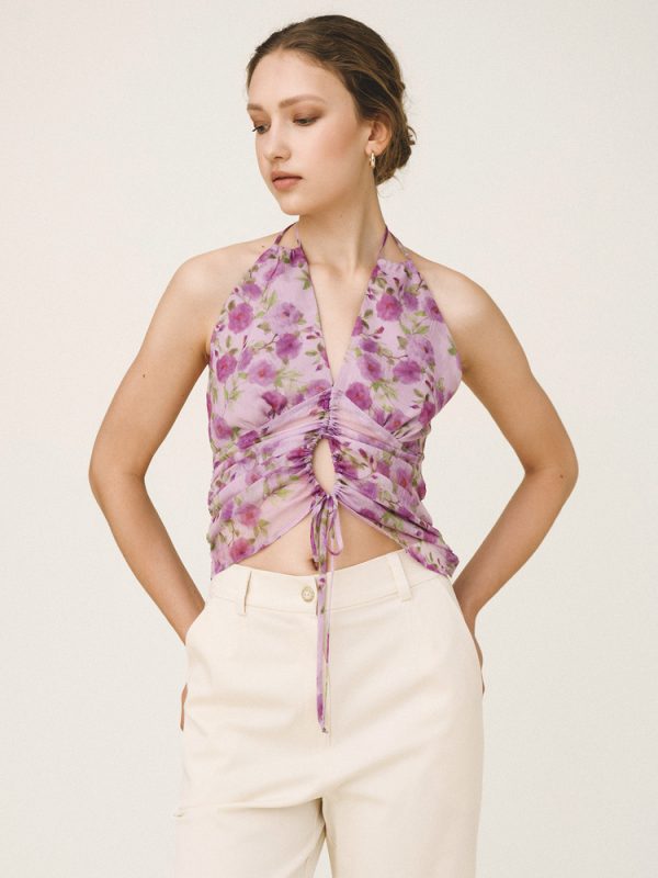 Clothes LOVE + ALICIA NENA OPEN-BACK TOP