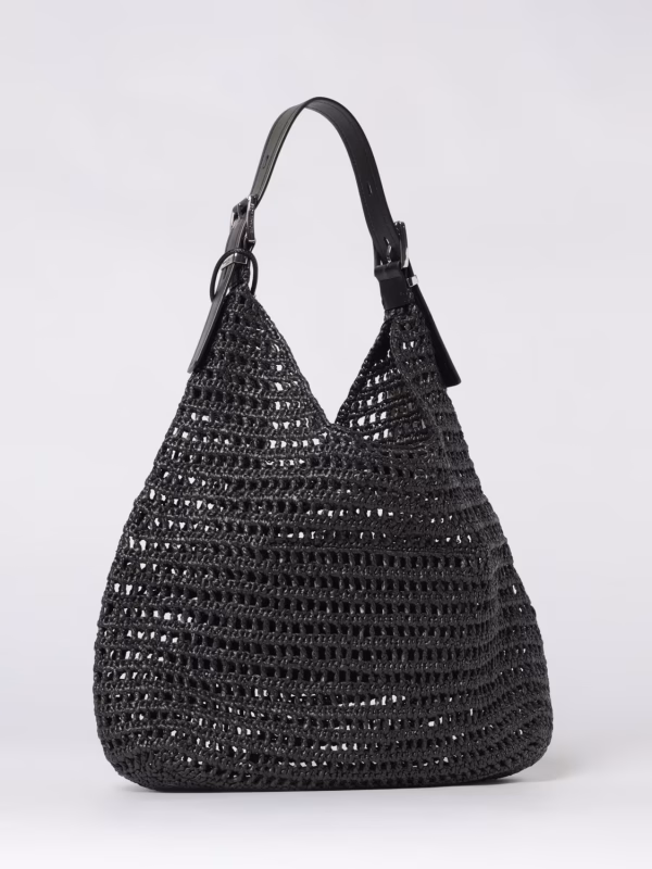 New collection MICHALE KORS LOGO PLAQUE HOBO BAG