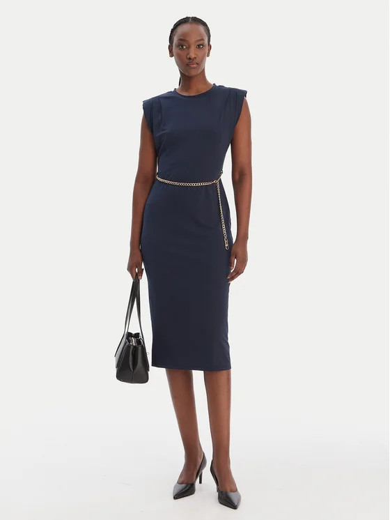 New Collection MICHAEL KORS BLUE REGULAR FIT DRESS