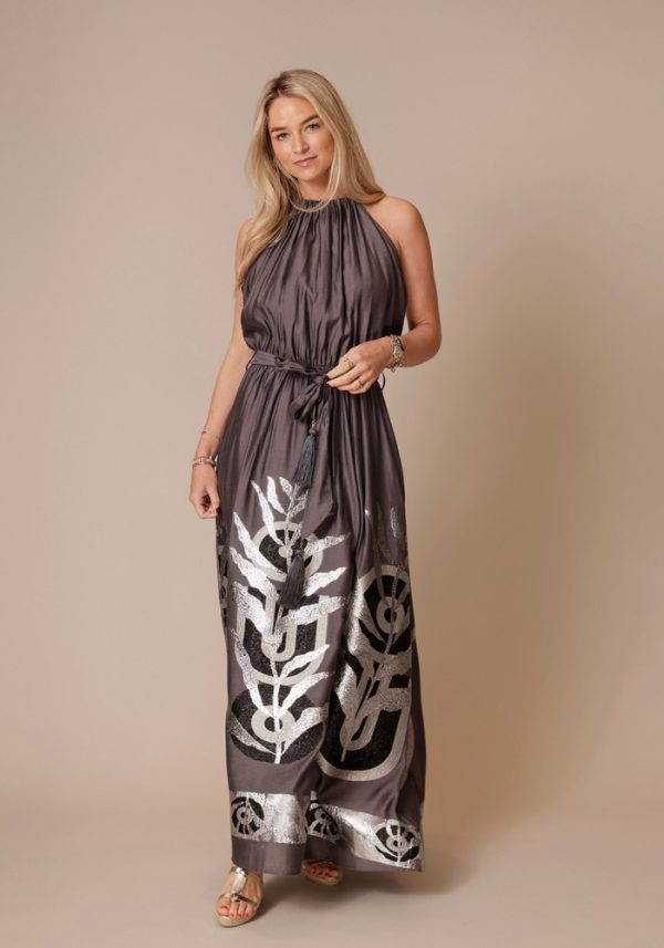 New Collection NEMA GENTLE HALTER DRESS