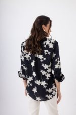 Clothes OPEN FASHION  SHIRT WITH SUBTLE FLORAL PATTERN