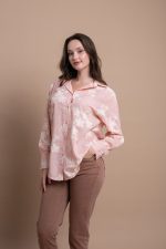 Clothes OPEN FASHION SHIRT WITH SUBTLE FLORAL PATTERN 