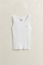 Clothes GANT STRETCH COTTON CABLE TANK TOP