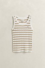 Clothes GANT STRETCH COTTON CABLE STRIPE TANK