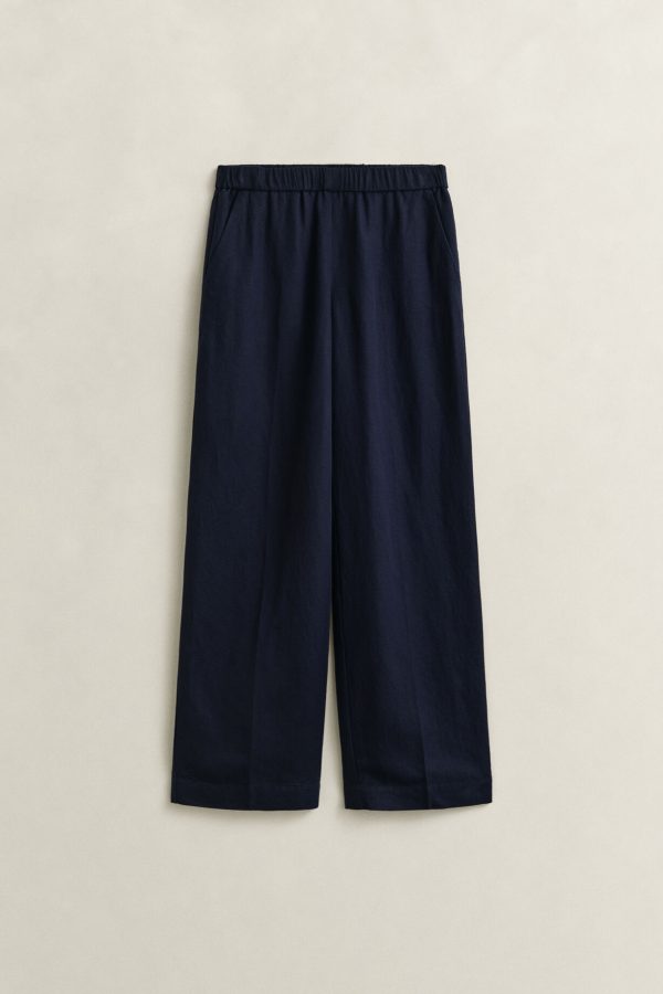 Clothes GANT  LINEN BLEND PUL- ON PANTS