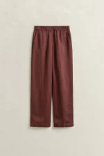 Clothes GANT LINEN BLEND PULL-ON PANTS