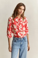 Clothes GANT REG FLORAL PRINT LINEN SHIRT