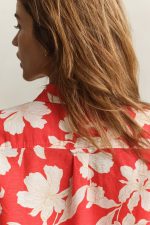 Clothes GANT REG FLORAL PRINT LINEN SHIRT