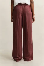Clothes GANT LINEN BLEND PULL-ON PANTS