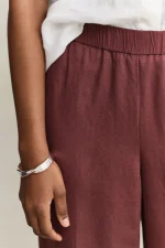 Clothes GANT LINEN BLEND PULL-ON PANTS