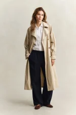 Clothes GANT  LINEN BLEND PUL- ON PANTS