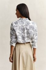 Clothes GANT REG FLORAL PRINT LINEN SHIRT