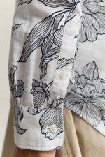 Clothes GANT REG FLORAL PRINT LINEN SHIRT