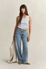 Clothes GANT STRECTCH COTTON CABLE TANK TOP