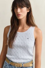 Clothes GANT STRECTCH COTTON CABLE TANK TOP