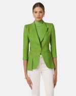 Clothes ELISABETTA FRANCHI LINEN BLEND JACKET
