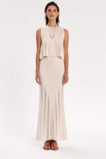 Clothing KOURBELA KNIT MIDI SKIRT – MAGIC SUNSETS