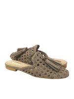 New Collection CORINA FLAT SUEDE MULES