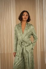 Clothes PHILIA LOFT SET WITH  SOFT JACKET  MATCHING EMBROIDERY  AND TROUSERS