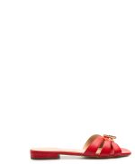 New Collection LAUREN RALPH LAUREN BLAIKE NAPPA LEATHER SLIDE SANDAL