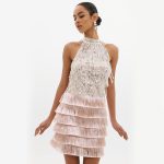 Clothing ANNA SAMOUKA MINI DRESS WITH SEQUINS