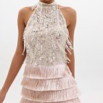 Clothing ANNA SAMOUKA MINI DRESS WITH SEQUINS