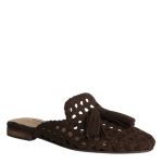New Collection CORINA FLAT SUEDE MULES