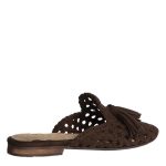 New Collection CORINA FLAT SUEDE MULES