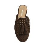 New Collection CORINA FLAT SUEDE MULES